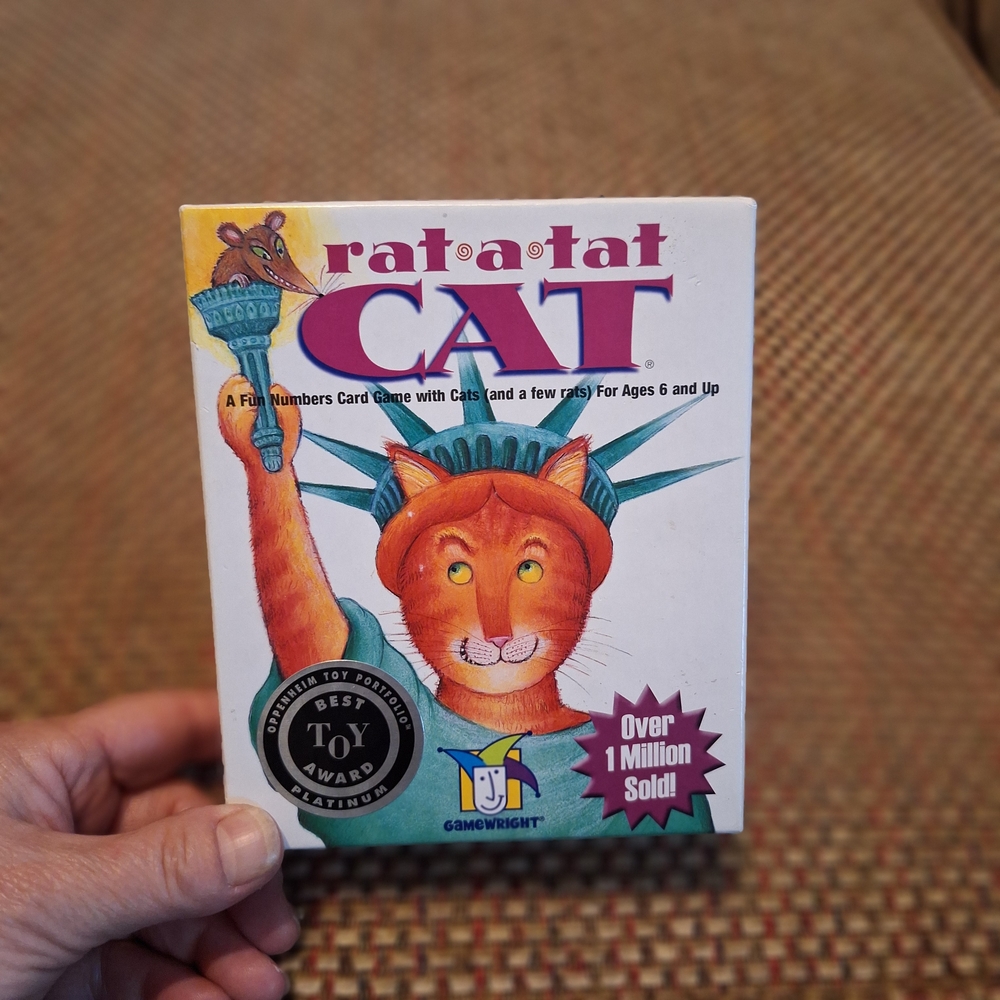 Rat-a-Tat Cat Card Game - Colorful and Entertaining Best Toy Award
